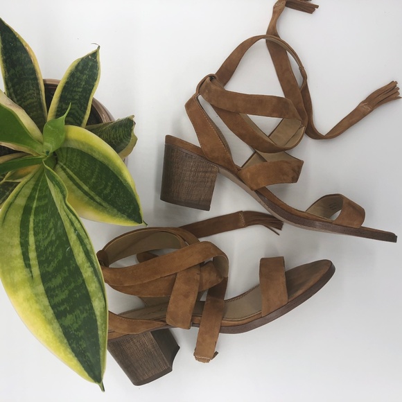 Splendid Shoes - Spendid Janet Block Heel  - Cognac - Size 8